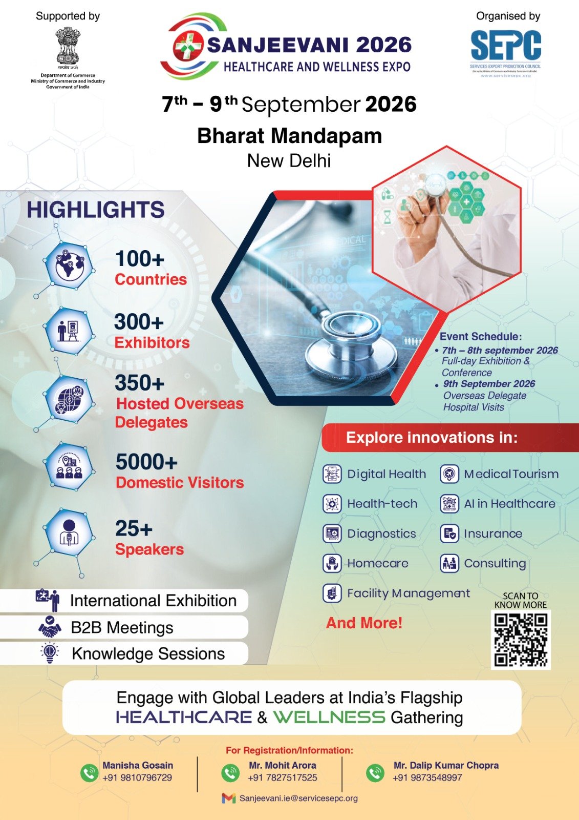 [07-09 September 2026] SANJEEVANI 2026, an International Event on Healthcare and Wellness