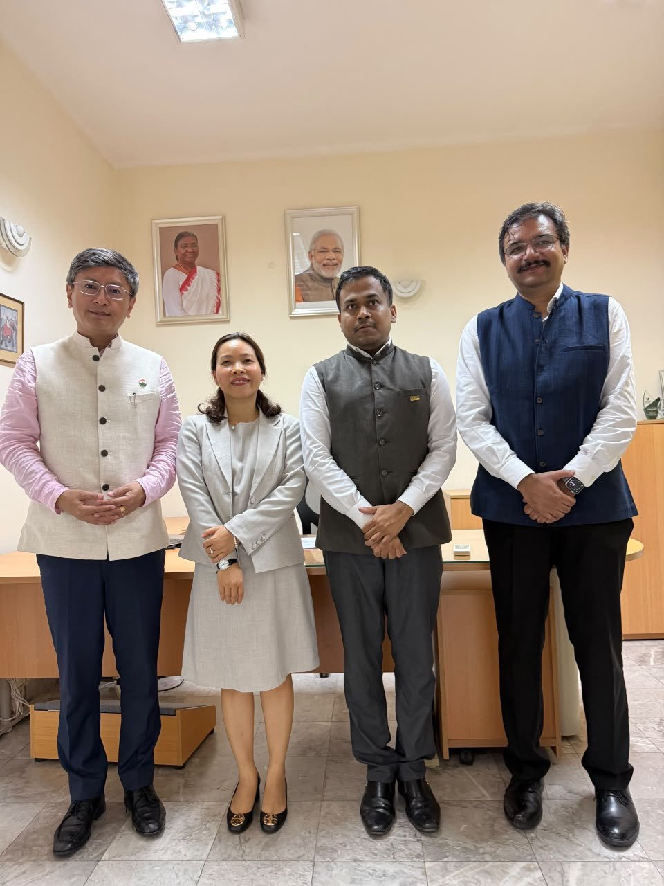 Ambassador visited the ONGC Videsh Limited (OVL) office in Ho Chi Minh City on 16 June 2026