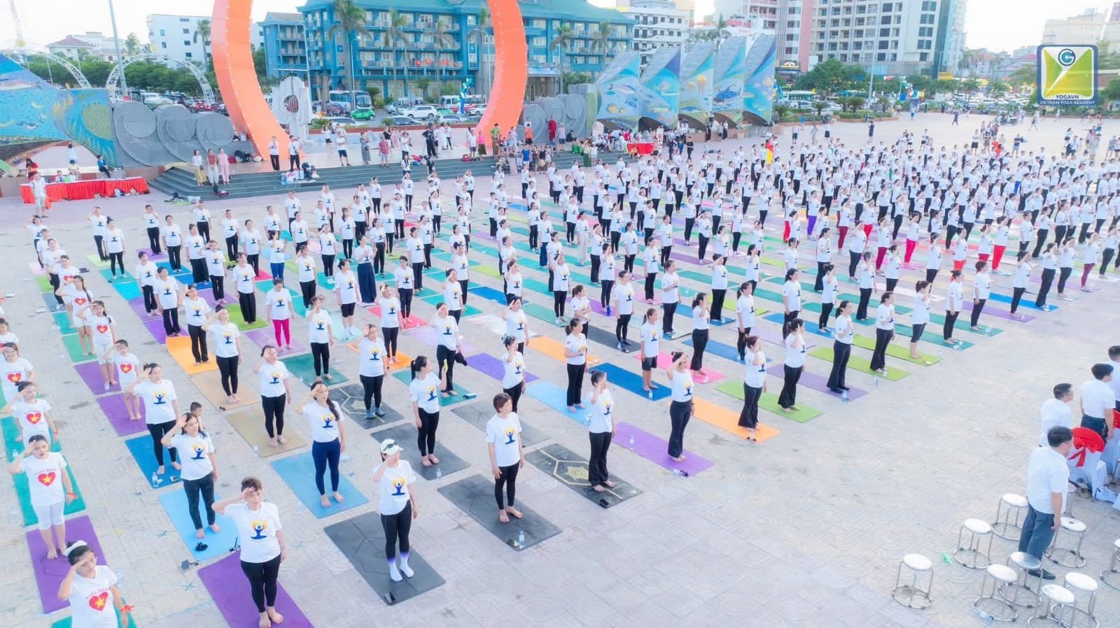 Celebration of 12th International Day of Yoga in Nghe An Province