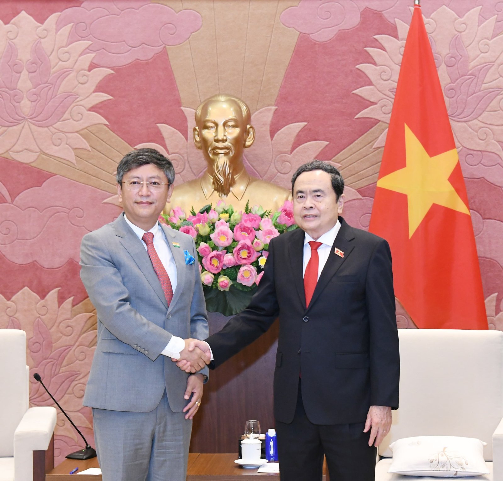 Ambassador called on H.E. Mr. Tran Thanh Man, Chairman of the National Assembly on 23 June 2026