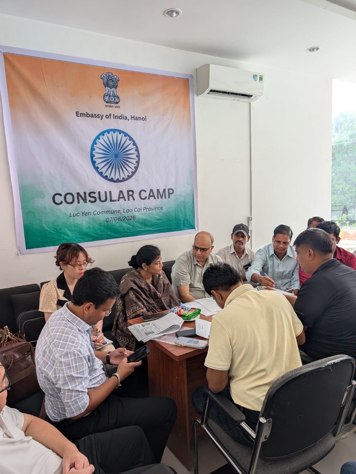 Consular Camp in Luc Yen, Lao Cai Province on 07 June 2026
