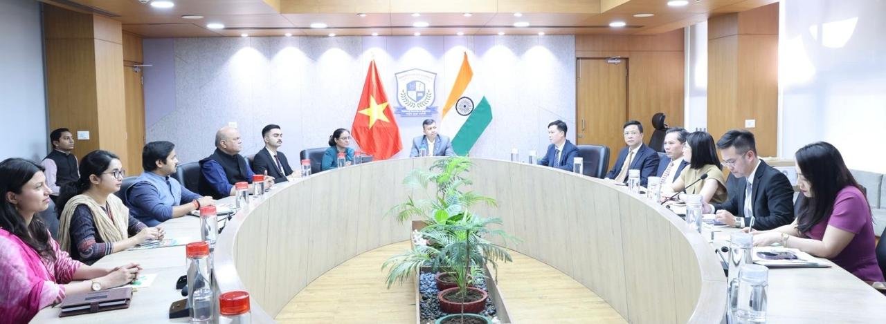 Visit of a delegation from the Peoples Security Academy (PSA) to India