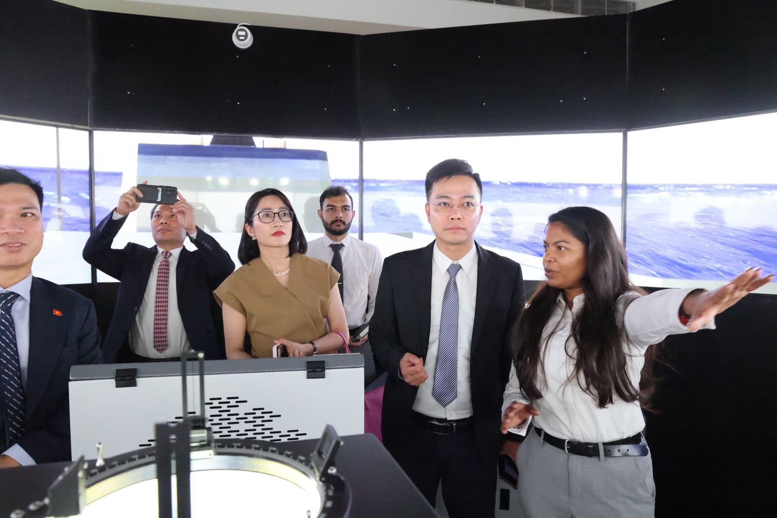 Visit of a delegation from the Peoples Security Academy (PSA) to India