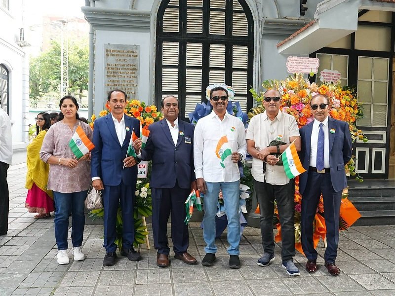 Celebration of 80th Independence Day of India in Embassy of India, Hanoi