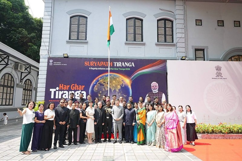 Celebration of 80th Independence Day of India in Embassy of India, Hanoi