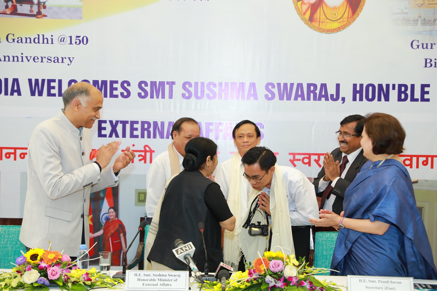 Signing Ceremony of an MOU between ICCS and My Son Board