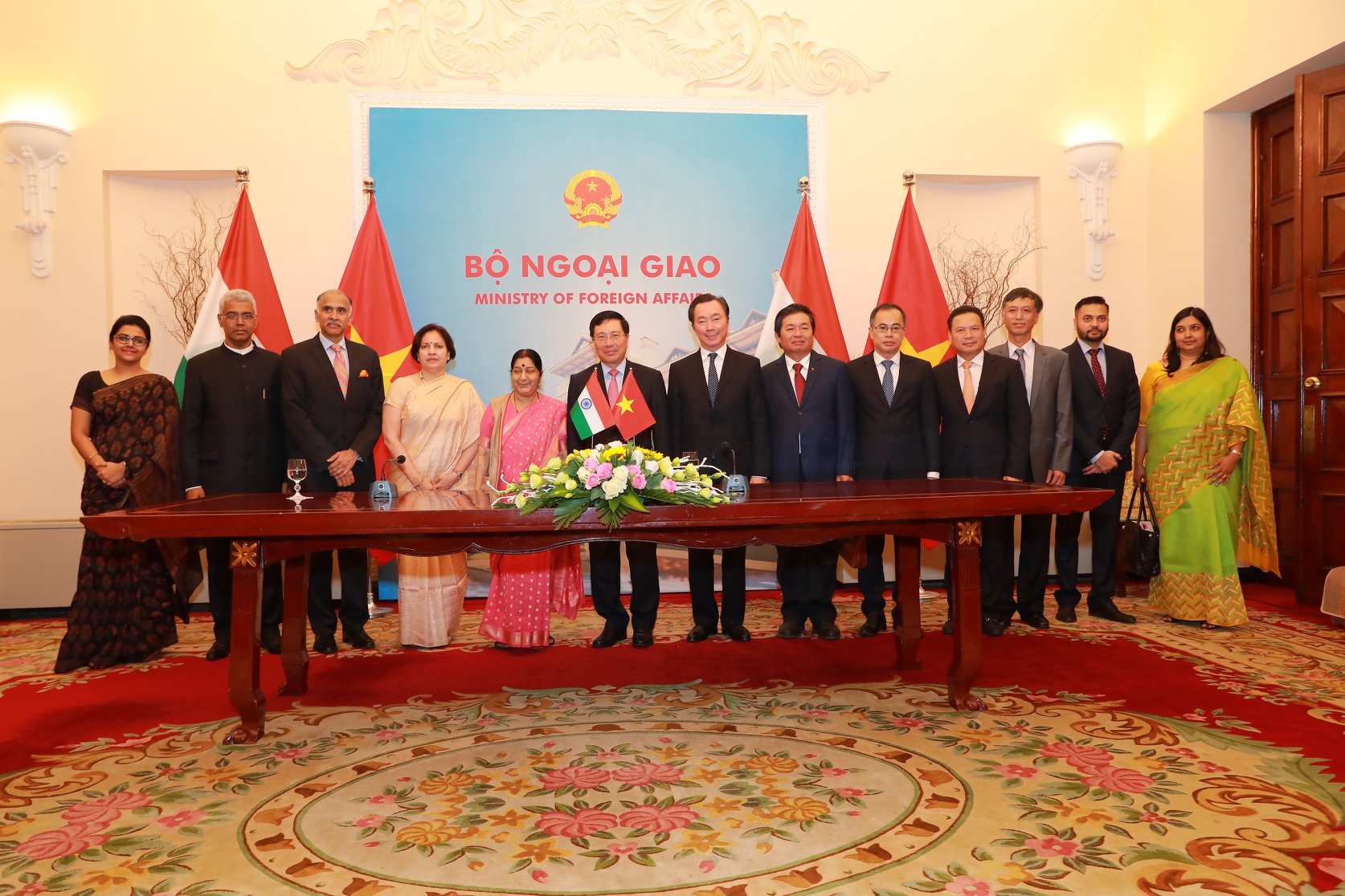 Signing of MOUs