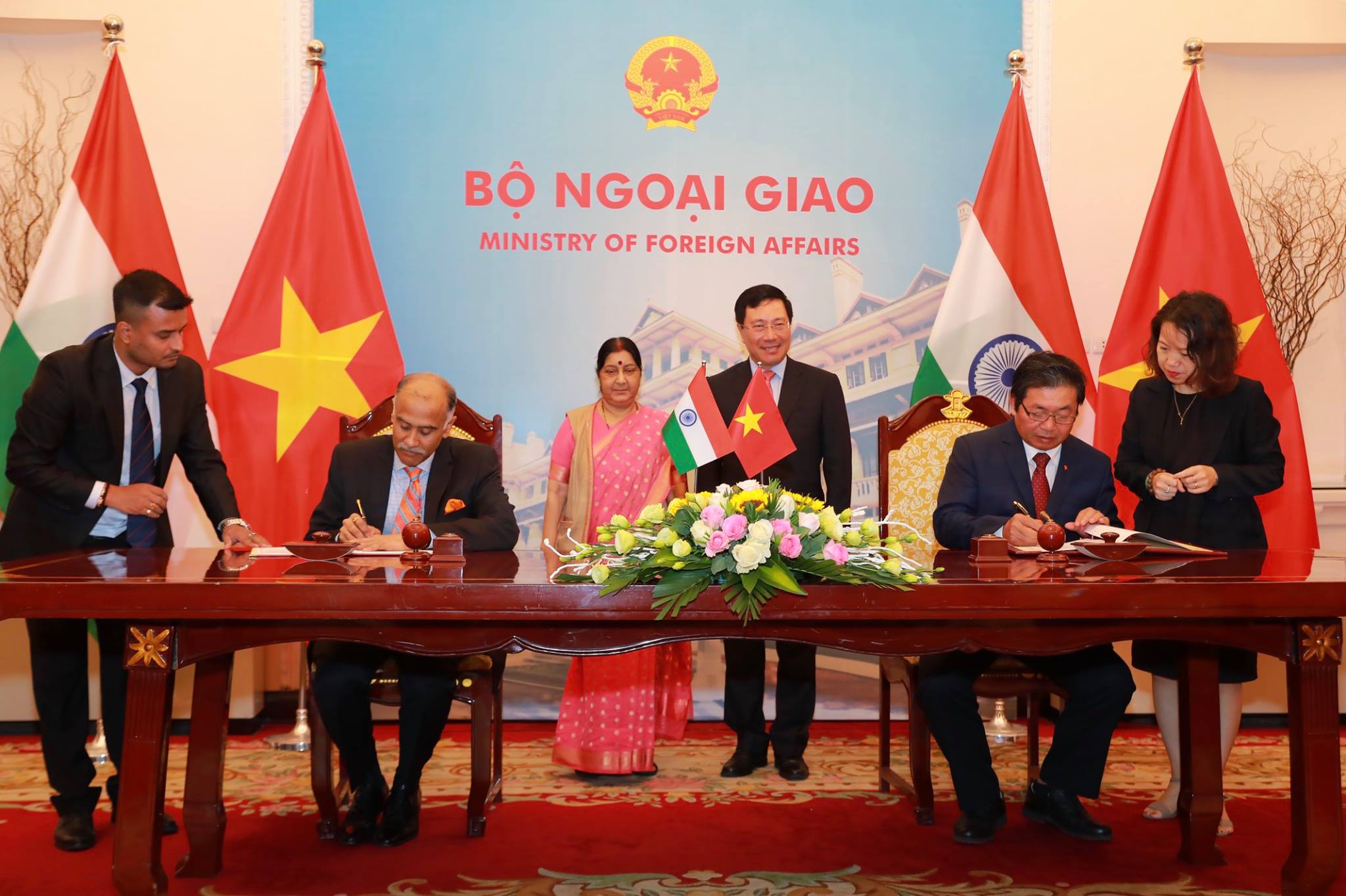 Signing of MOUs