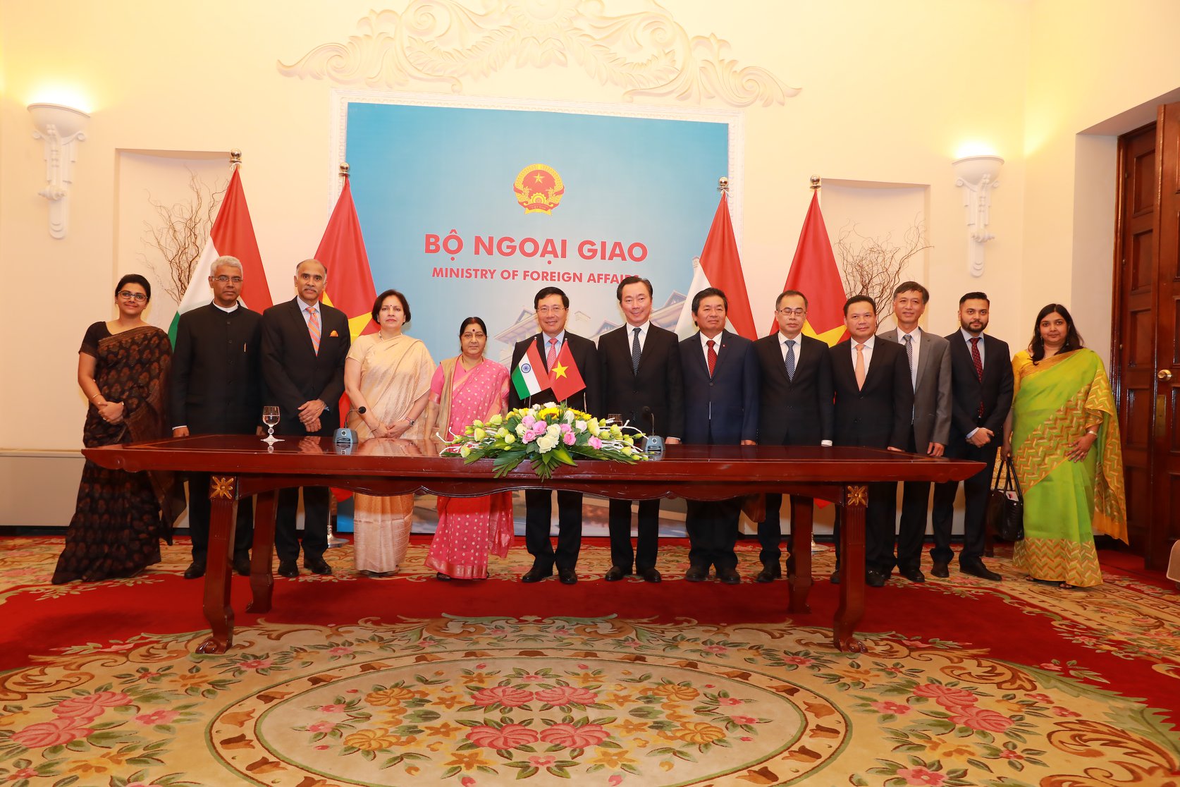 Signing of MOUs