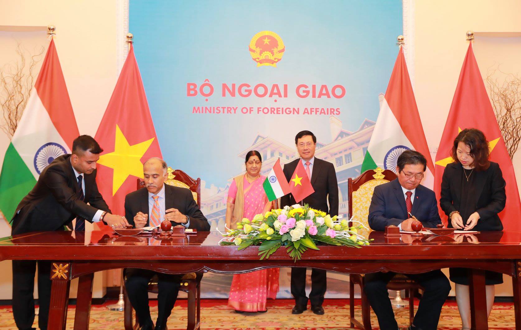 Signing of MOUs