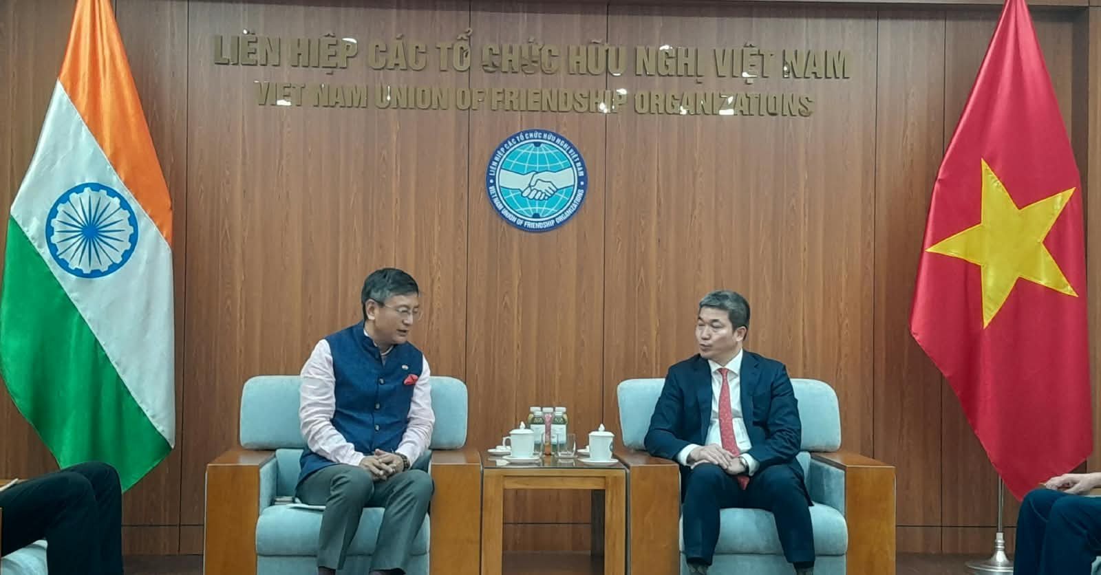 Ambassador met Dr. Phan Anh Son, President, Vietnam Union of Friendship Organisations on 29 September 2026