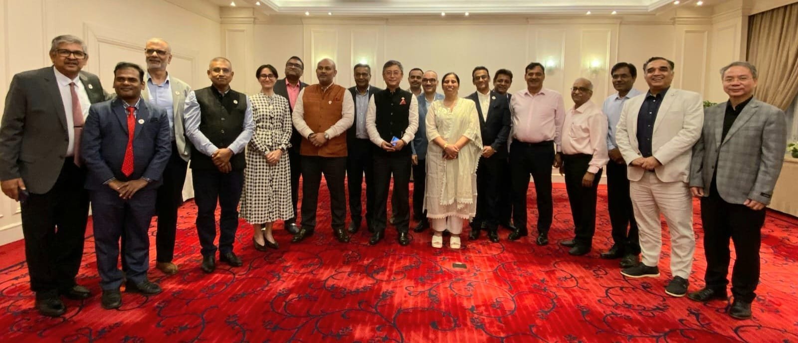 Ambassador attended the review meeting of the Indian Business Chamber in Vietnam (INCHAM), Hanoi Chapter