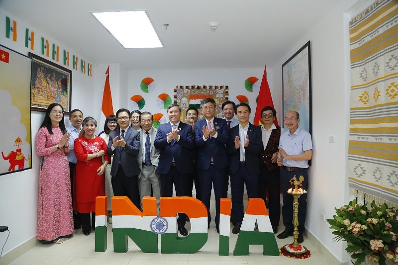 Inauguration of India Corner at the Institute for South Asian, West Asian and African Studies