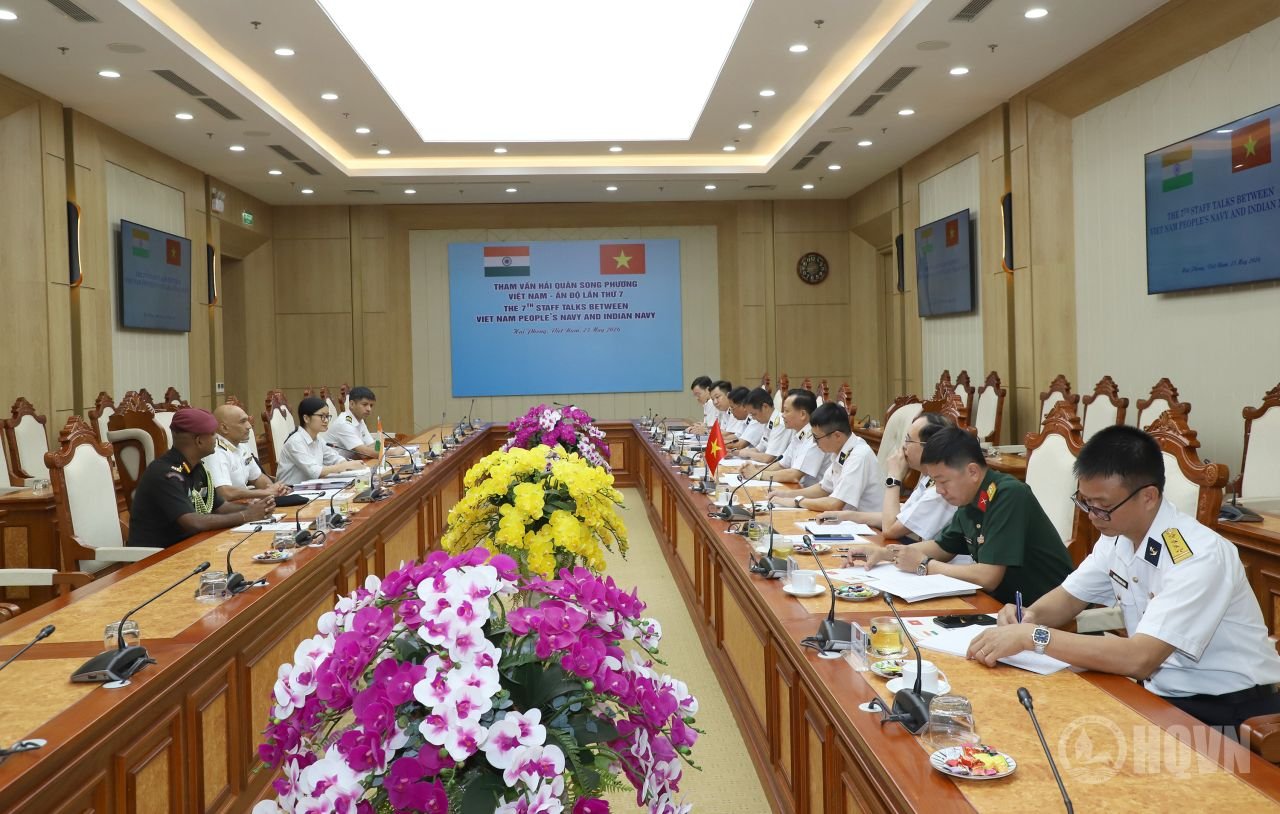 7th Navy-to-Navy Staff Talks in Hai Phong, Vietnam