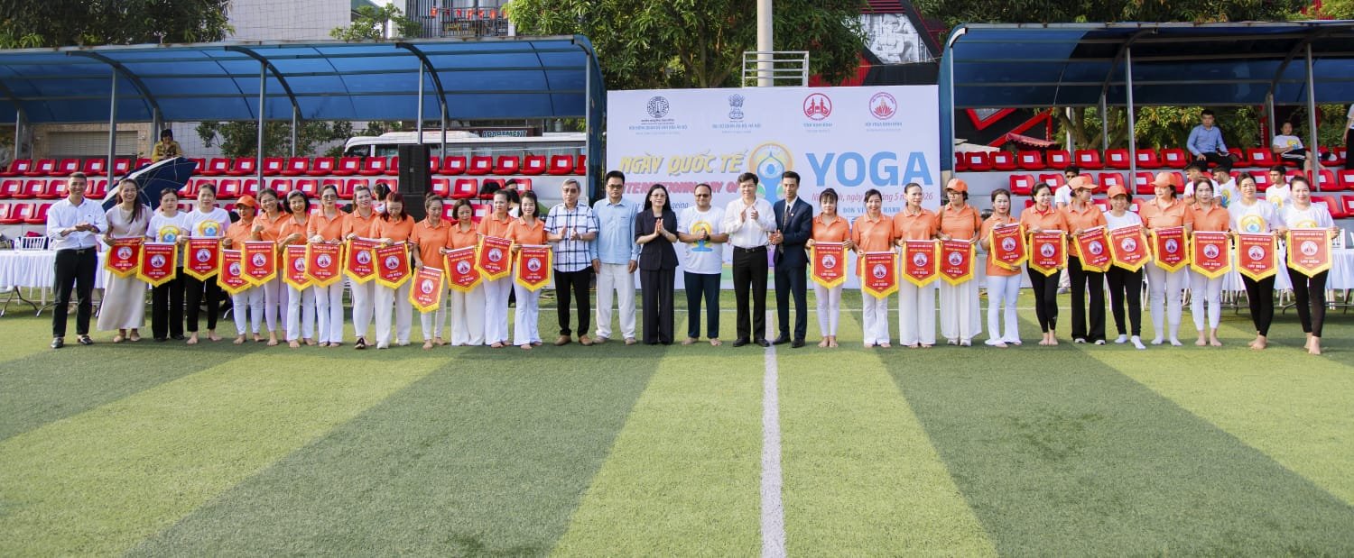 Run-up event to the 12th International Day of Yoga in Ninh Binh