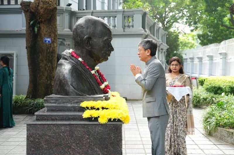 Celebration of 80th Independence Day of India in Embassy of India, Hanoi