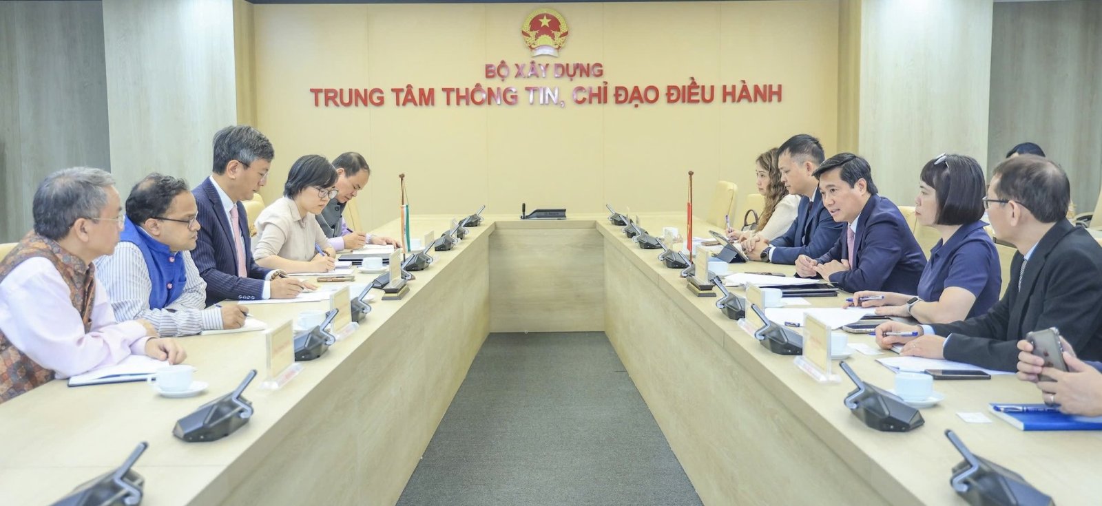 Ambassador's meeting with H. E. Nguyen Tuong Van, Deputy Minister of Construction on 16 April 2026