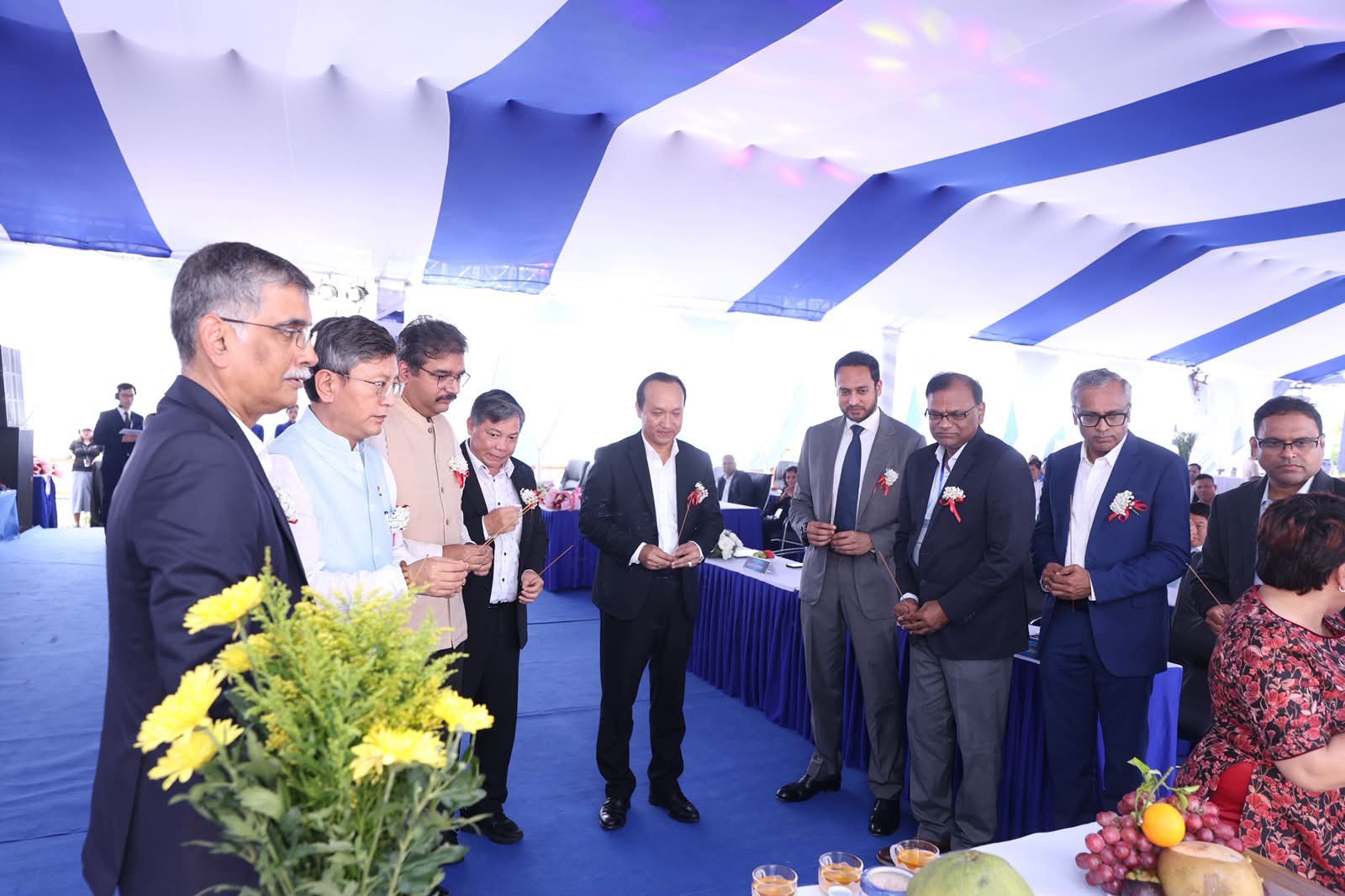 Ambassador participated in the groundbreaking ceremony of the new Tata Coffee plant in Ho Chi Minh City