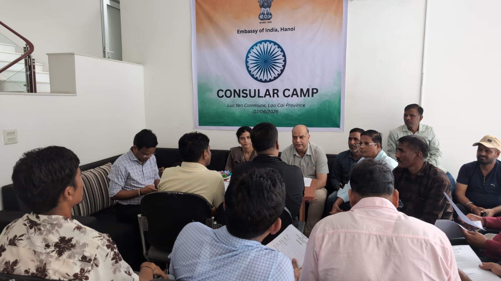 Consular Camp in Luc Yen, Lao Cai Province on 07 June 2026