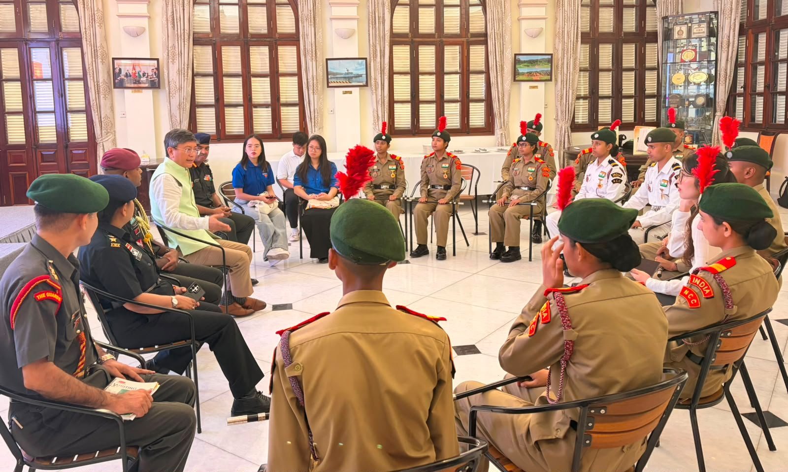 Visit of 15-member NCC delegation to Vietnam