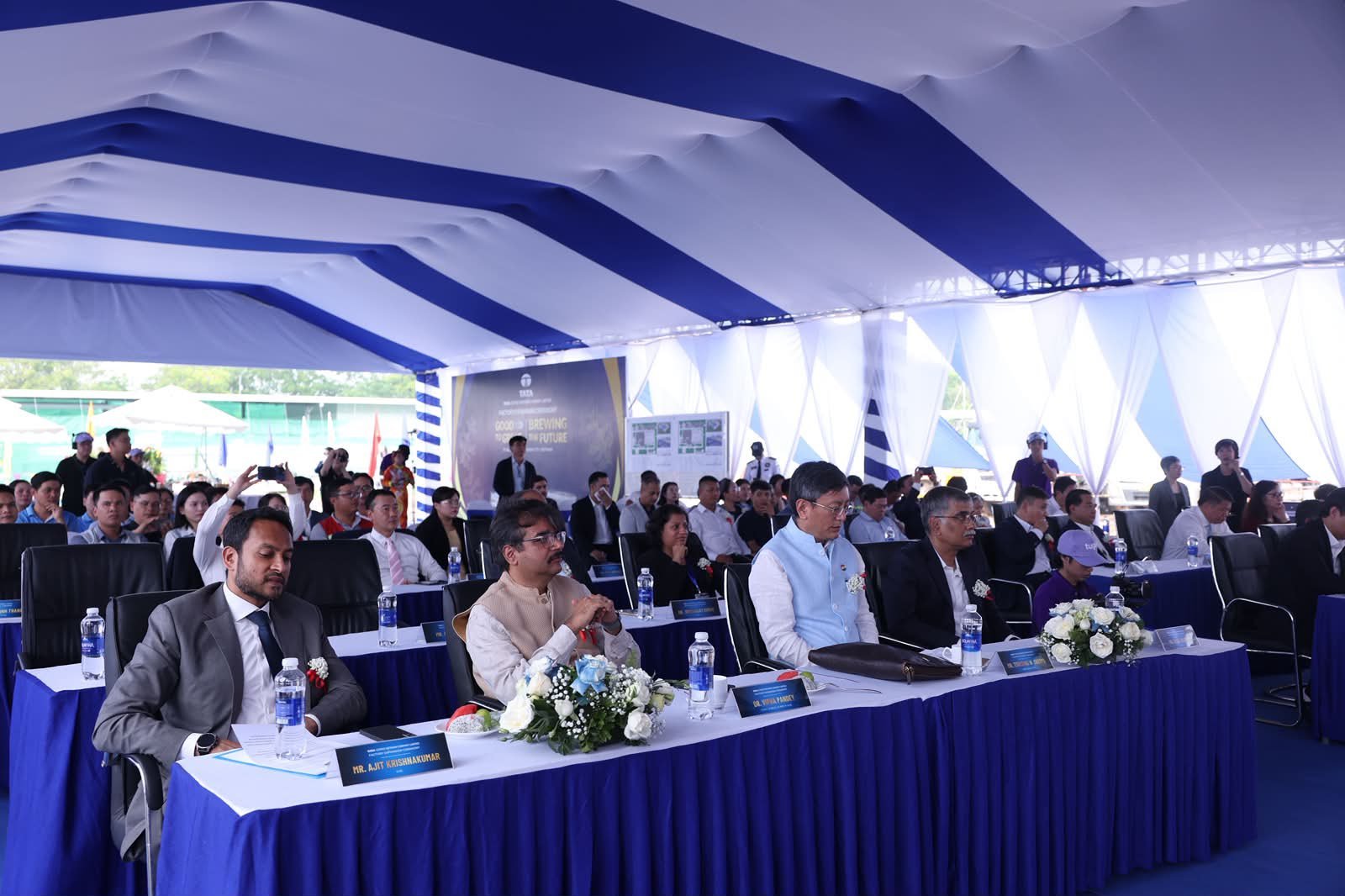 Ambassador participated in the groundbreaking ceremony of the new Tata Coffee plant in Ho Chi Minh City