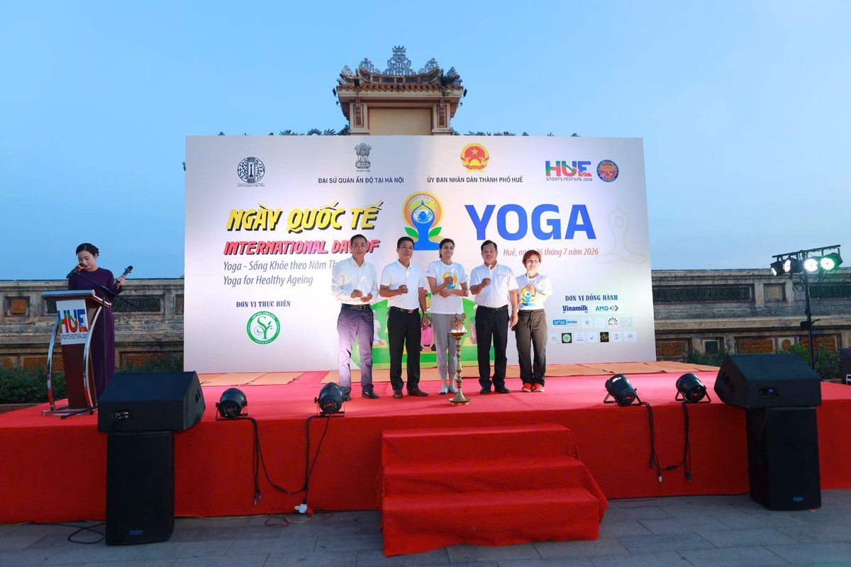 Finale of 12th International Day of Yoga in Vietnam on 28 July 2026