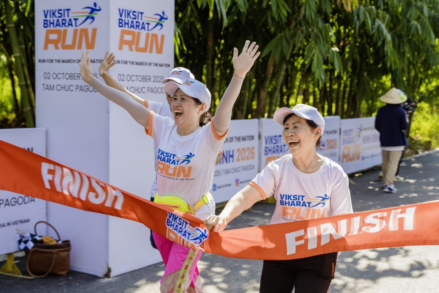 Viksit Bharat Run (VBR) - 2026, at the Tam Chuc Pagoda in Ninh Binh on 02 October 2026