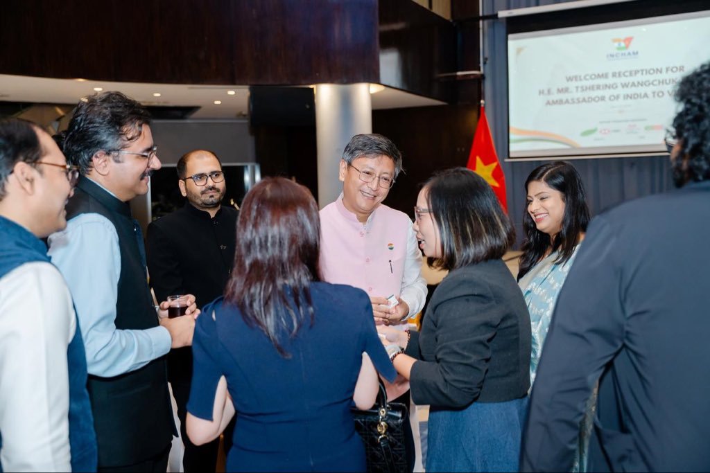 Ambassador addressed a community event organised by INCHAM in Ho Chi Minh City