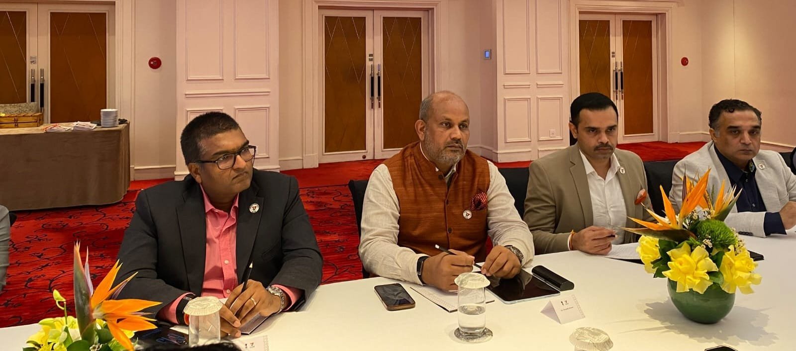 Ambassador attended the review meeting of the Indian Business Chamber in Vietnam (INCHAM), Hanoi Chapter