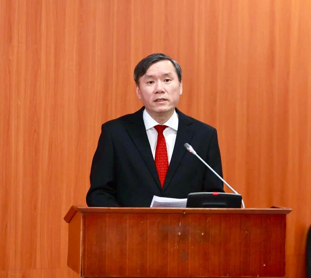 Ambassador delivered the Opening Remarks at the 'Asia-Africa International Forum 2026: Promoting Digital Connectivity of the Global South Countries' organised by VASS on 15 October 2026