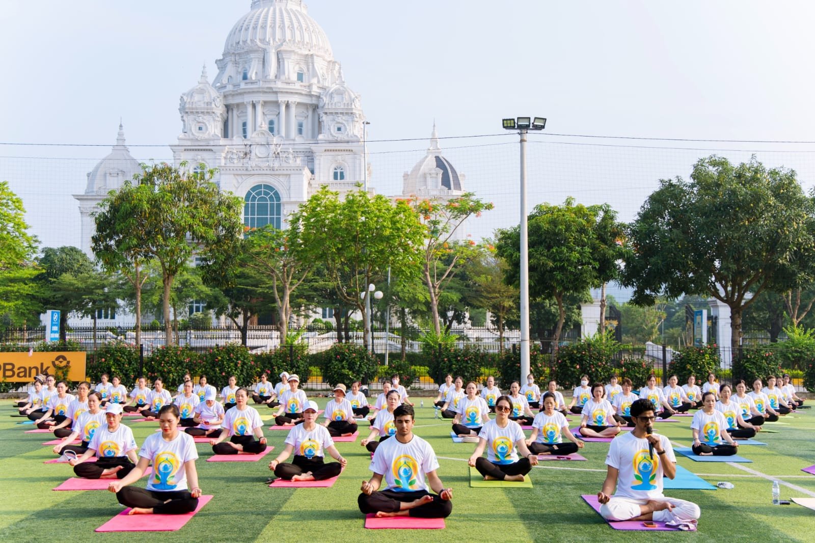 Run-up event to the 12th International Day of Yoga in Ninh Binh