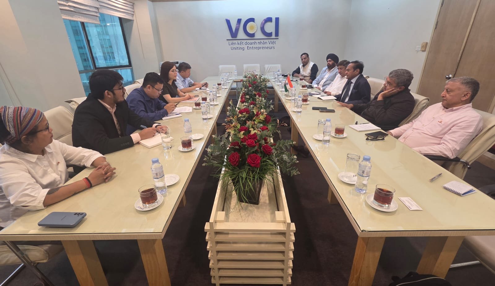Ambassador met a delegation from Agra Footwear Manufacturers and Exporters Chamber