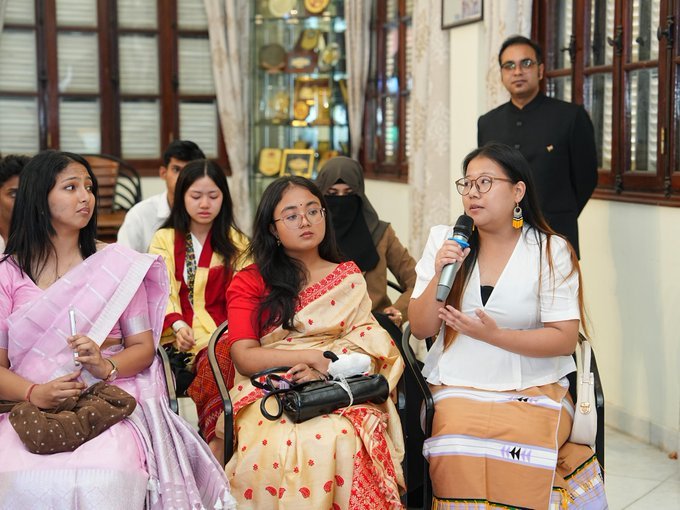 Ambassador's interaction with Indian medical students from Dai Nam University on 15 August 2026