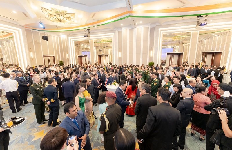 Reception on the occasion of 80th Independence Day of India