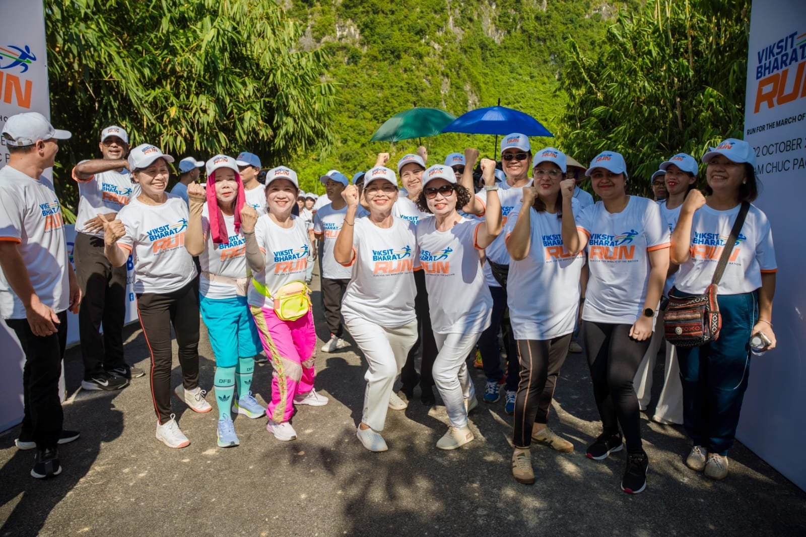 Viksit Bharat Run (VBR) - 2026, at the Tam Chuc Pagoda in Ninh Binh on 02 October 2026