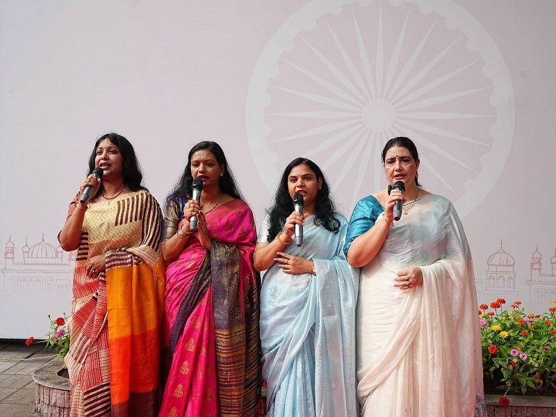 Celebration of 80th Independence Day of India in Embassy of India, Hanoi