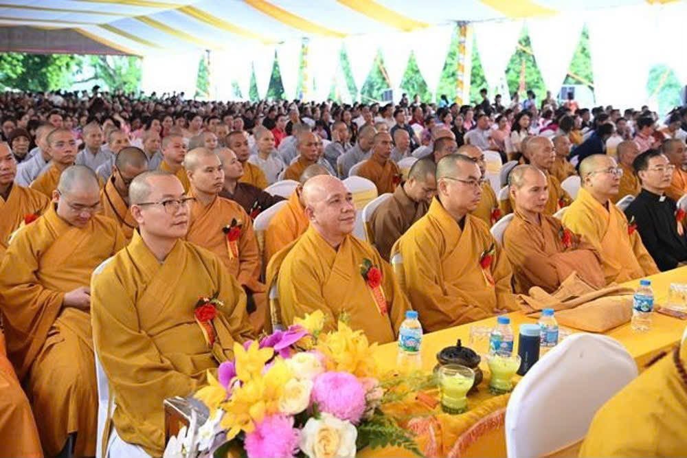 Groundbreaking ceremony of Tan Bao Pagoda in Lao Cai Province on 26 July 2026