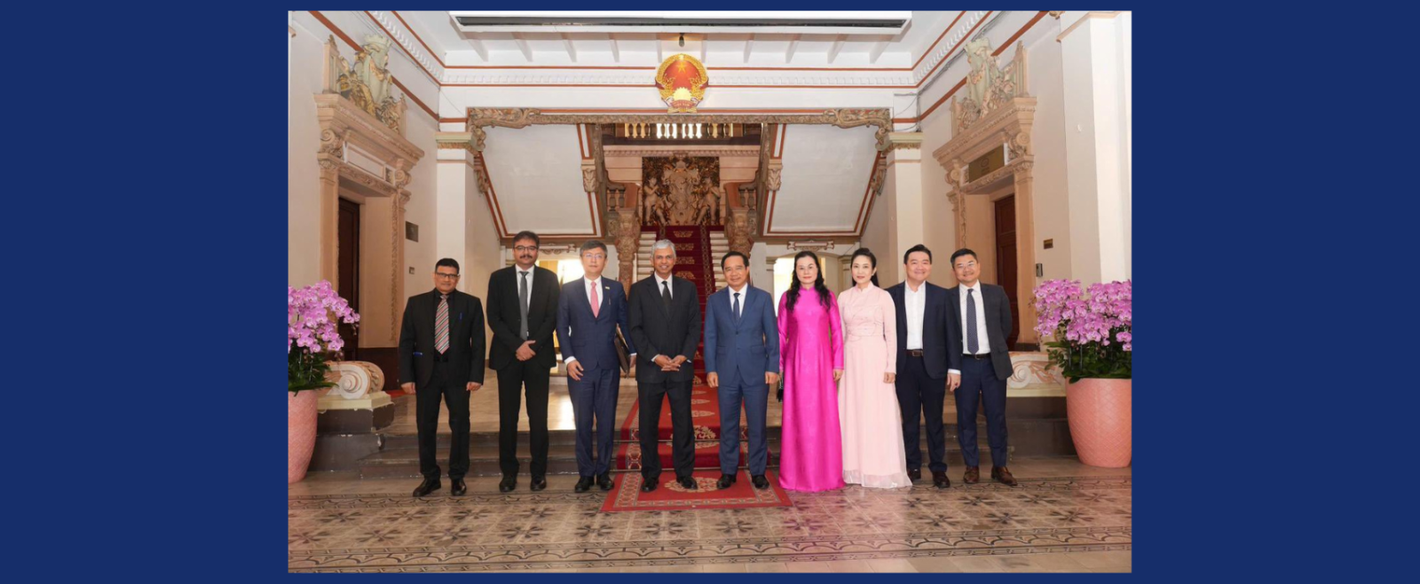 Secretary (East) Shri P. Kumaran met Chairman of the Ho Chi Minh City (HCMC) People's Committee H.E. Mr. Nguyen Van Duoc on 02 February 2026