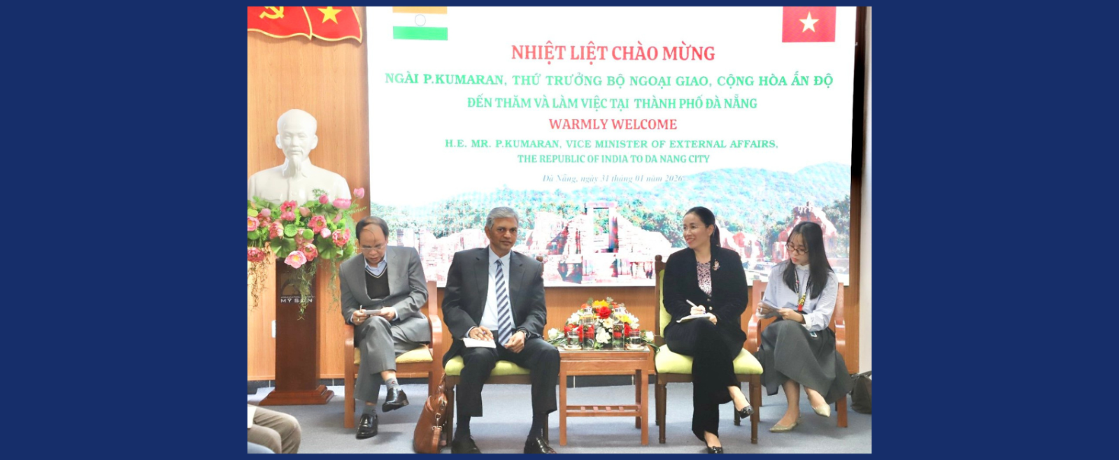 Secretary (East) jointly reviewed the progress of the restoration work with Deputy Chairperson Nguyen Thi Anh Thi of Da Nang People’s Committee on 31 January 2026