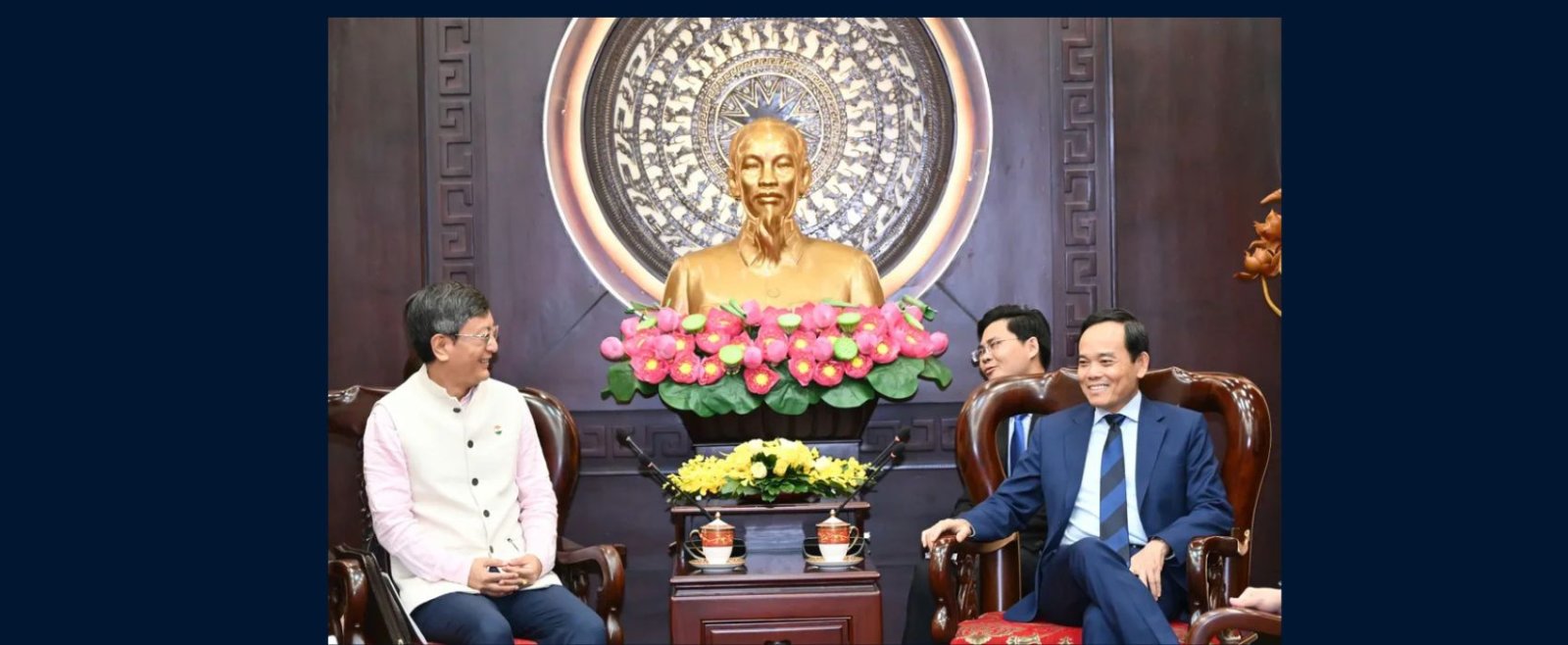 Ambassador met H.E. Mr. Tran Luu Quang, Politburo Member and Party Secretary of Ho Chin Minh City on 16 June 2026