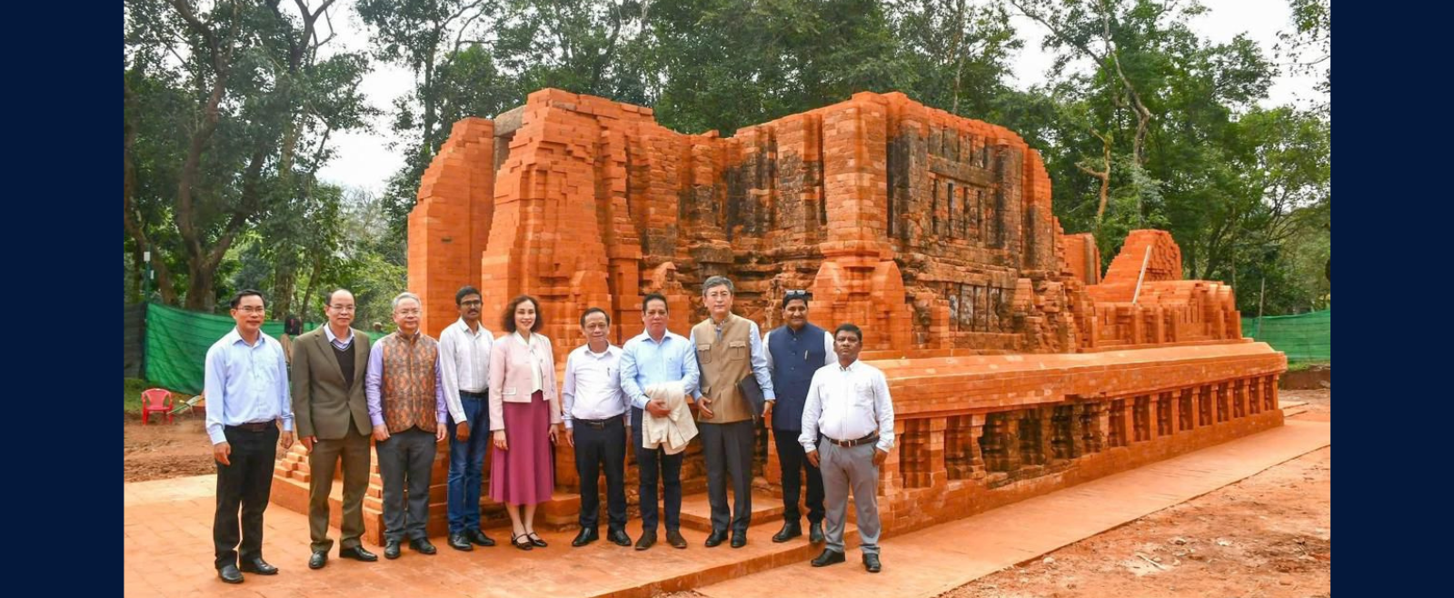 Restoration of the UNESCO World Heritage Site at My Son by Archaeological Survey of India and Management Board of My Son Cultural Heritage