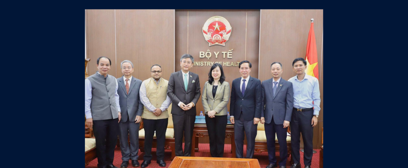 Ambassador called on H. E. Madam Dao Hong Lan, Minister of Health on 22 April 2026.