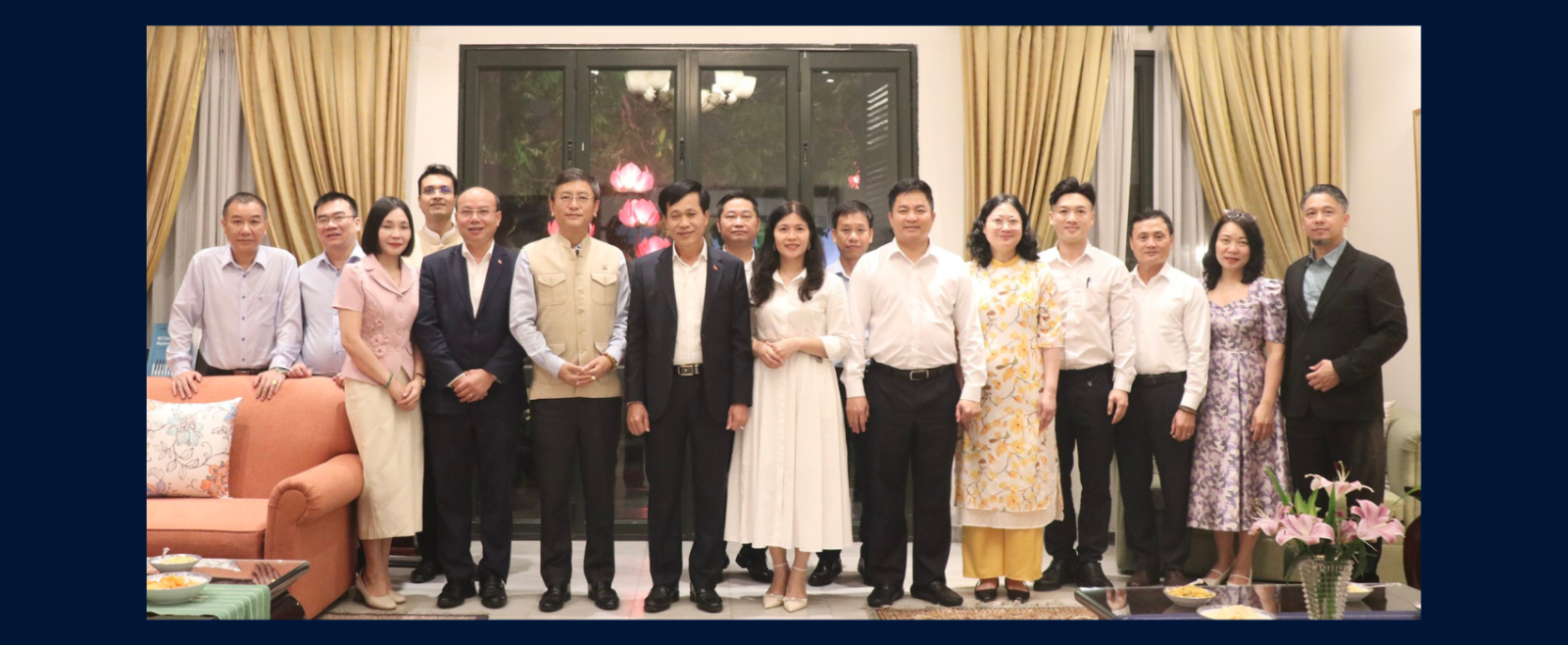 Ambassador hosted a delegation from the Ho Chi Minh National Academy of Politics, led by Vice President Asst. Prof. Dr. Hoang Phuc Lam, visiting Indian Institute of Management Bodh Gaya, for a curated ITEC course on Leadership & Management