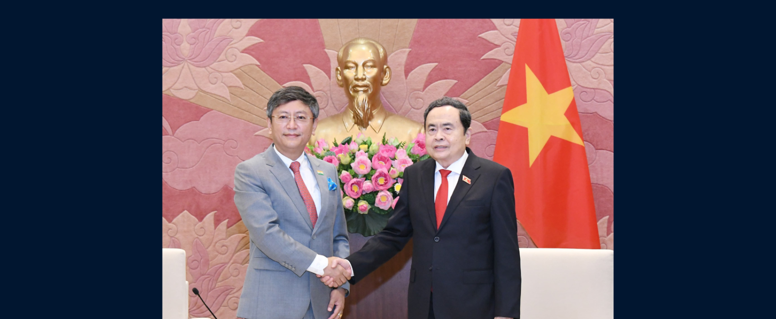 Ambassador called on H.E. Mr. Tran Thanh Man, Chairman of the National Assembly on 23 June 2026