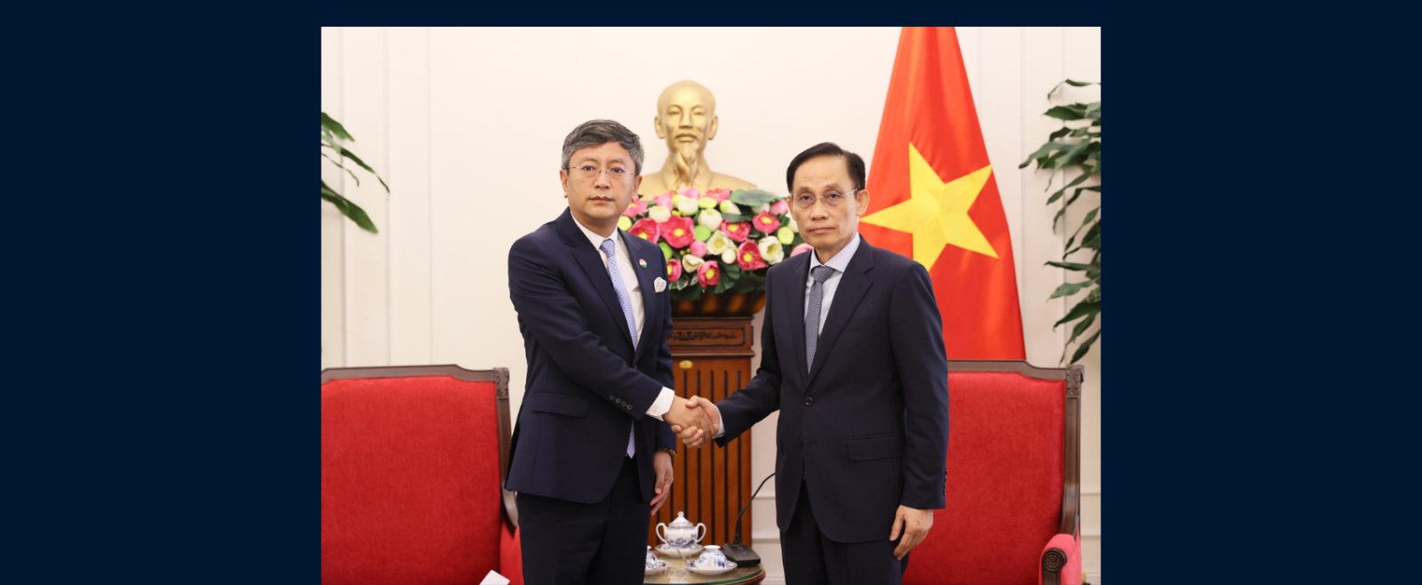 Ambassador met H. E. Mr. Le Hoai Trung, Politburo Member & Foreign Minister of Vietnam on 15 July 2026