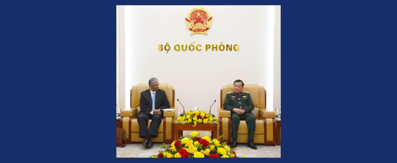 Secretary (East) Shri P. Kumaran met Sr. Lt. Gen. Hoang Xuan Chien, Deputy Minister of National Defence in Hanoi on 29 January 2026.
