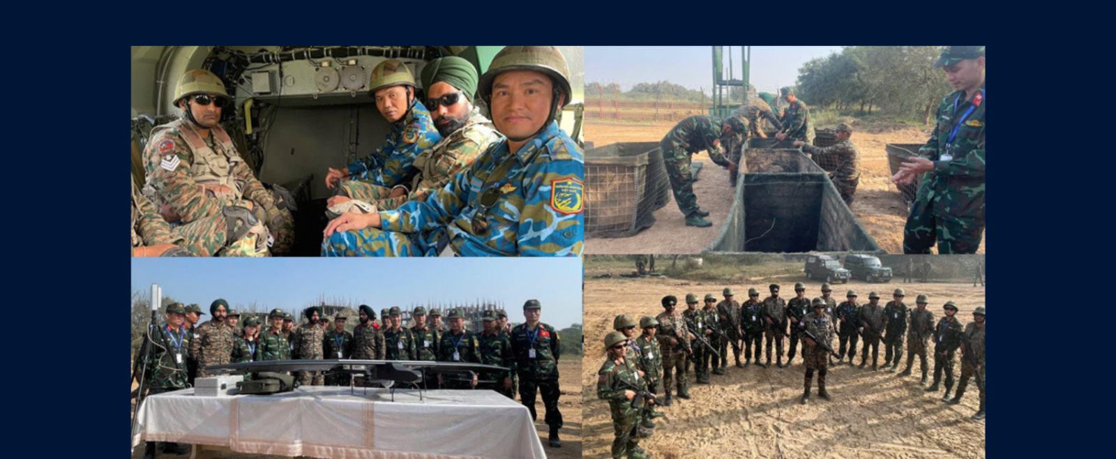 5th India-Vietnam Bilateral Army Exercise held in India from 04-23 November 2024