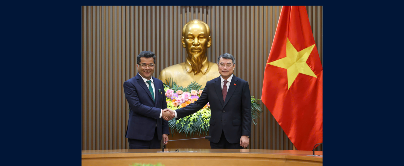 Shri Pabitra Margherita, Minister of State for External Affairs & Textiles, called on H.E. Le Minh Hung, Prime Minister of Vietnam, in Hanoi on 26 August 2026