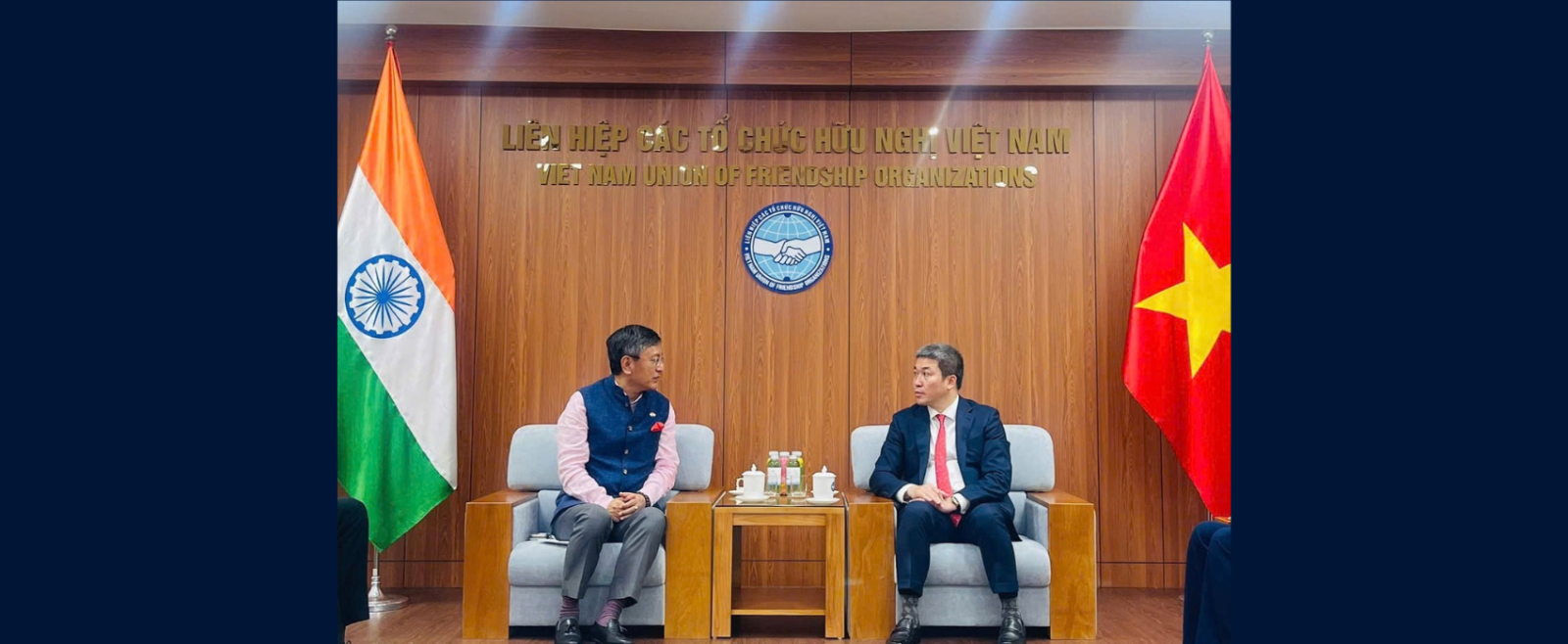 Ambassador met Dr. Phan Anh Son, President of the Vietnam Union of Friendship Organizations (VUFO)