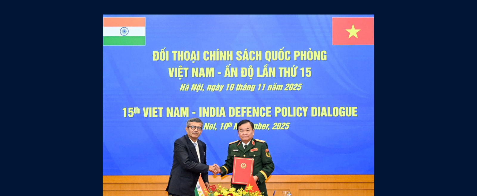15th India-Viet Nam Defence Policy Dialogue held in Hanoi on 10 November 2025